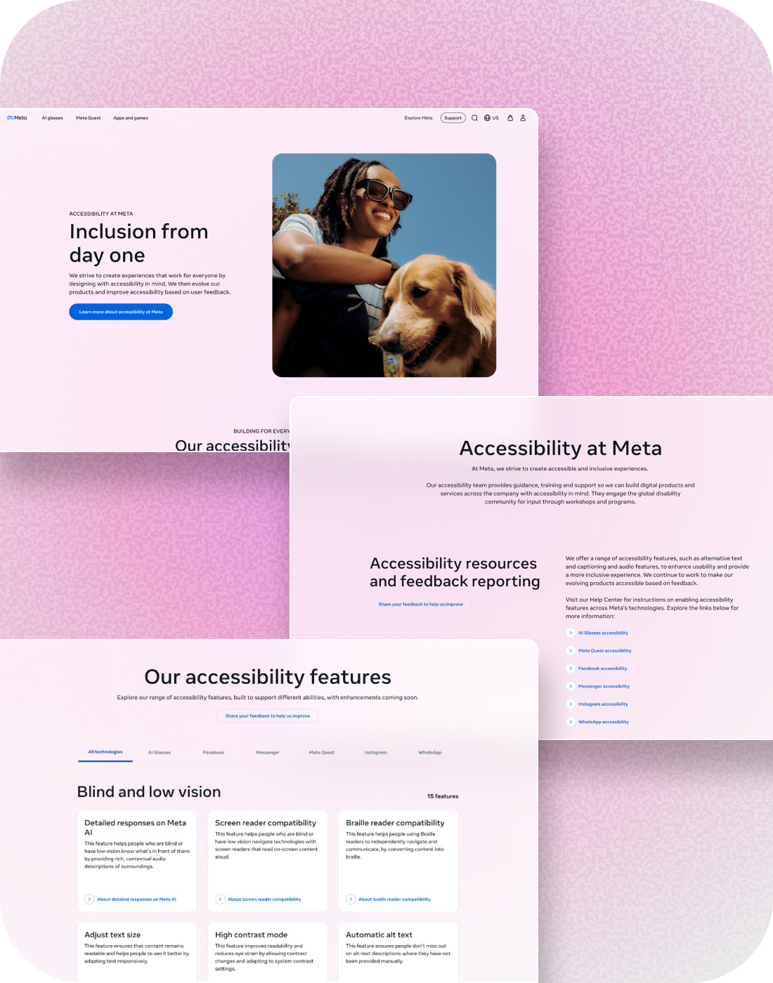 Accessibility guidance organized around product decisions
